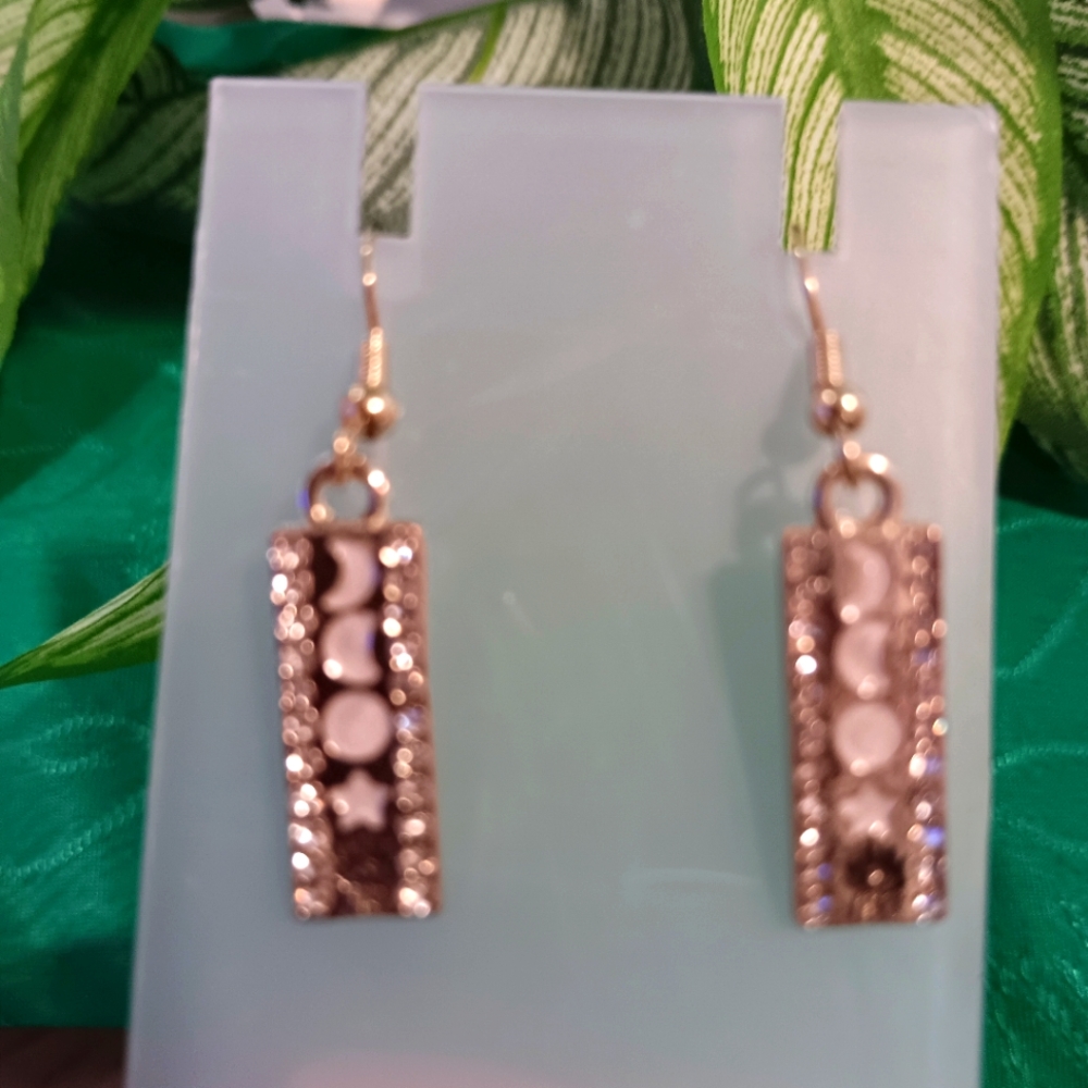 SILVER Celestial Earrings
